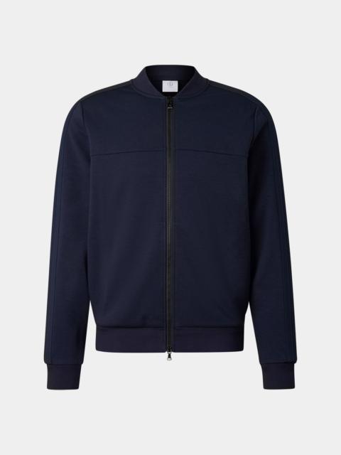 BOGNER Lennox jersey jacket in Navy blue