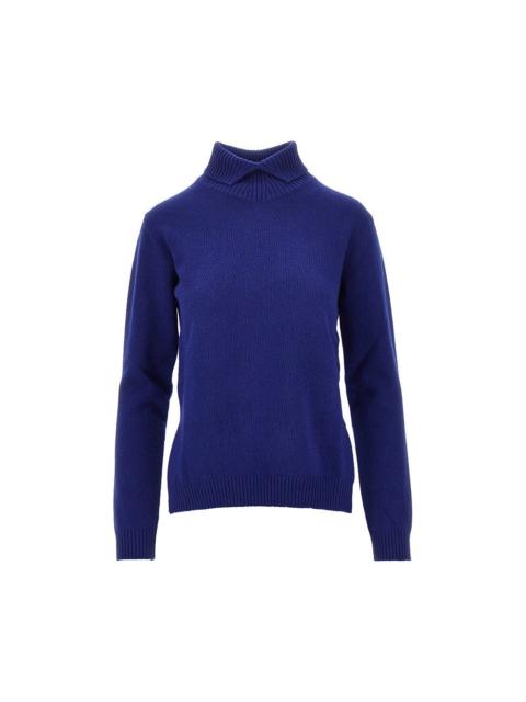 Jil Sander Jil Sander Women Split Collar Wool Sweater