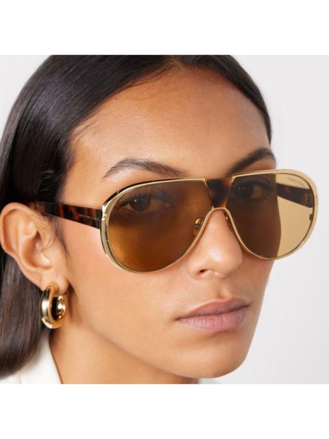 TOM FORD NEW TOM FORD SUNGLASSES VINCENZO TF1072 30E UNISEX FT1072/S