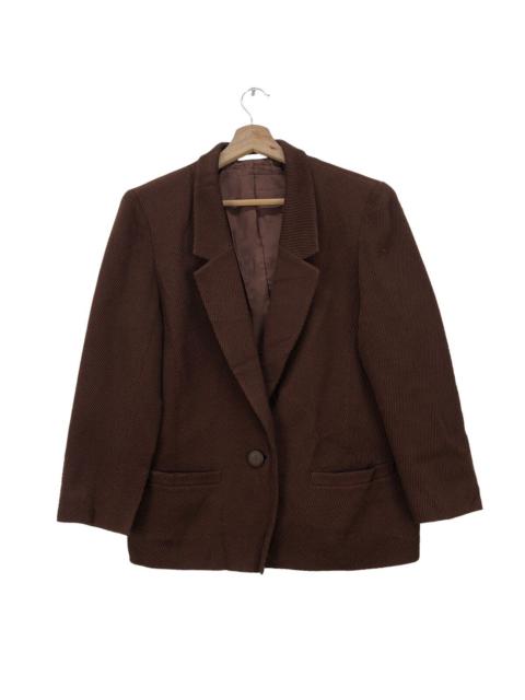 Other Designers Archival Clothing - ☄️Aquascutum Single Breasted One Button Jacket