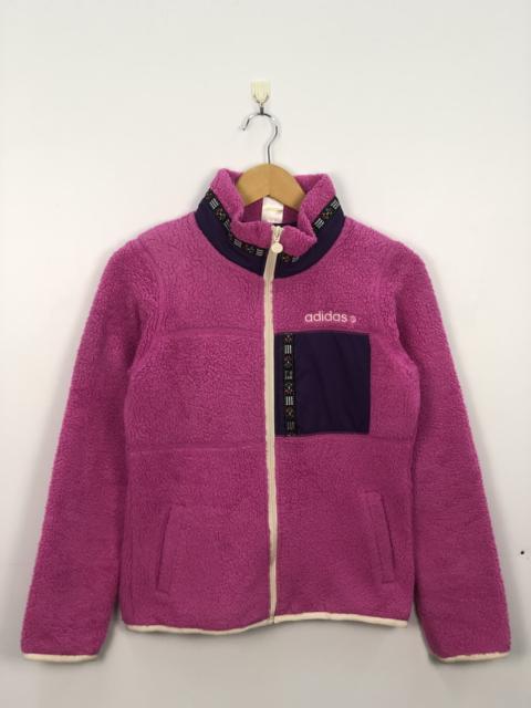 adidas Vintage Adidas Puffer Jacket Pink Colour