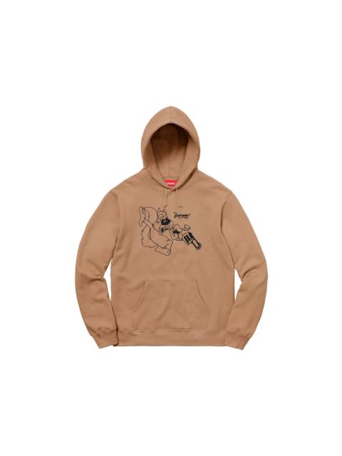Supreme Supreme Lee Hooded Sweatshirt Light Brown