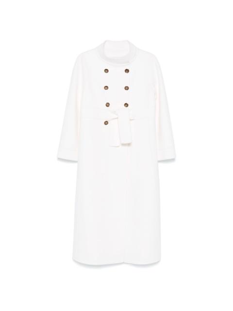 double-breasted coat