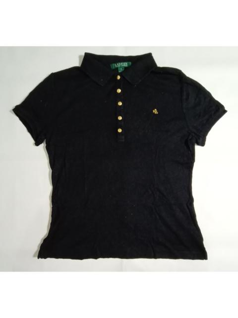 Other Designers Polo Ralph Lauren - RLL Ralph Lauren Polo Shirt Black Tee