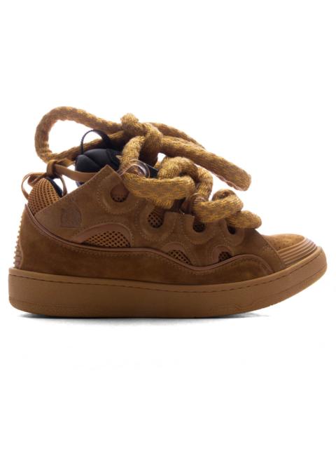 Lanvin CURB SNEAKERS - CAMEL/BLACK