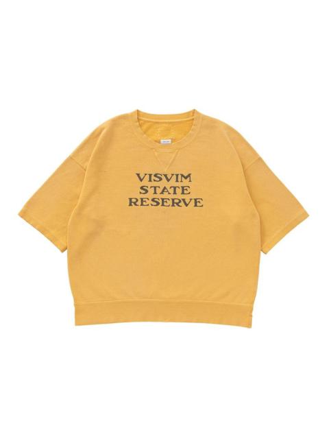 visvim JUMBO SB SWEAT S/S CRASH ORANGE