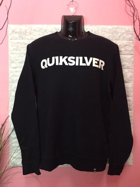Other Designers Rare Black Quicksilver Sweatshirt