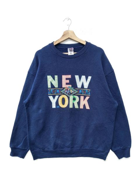 Other Designers Vintage Fruit Of The Loom New York City Print Sweatshirt/XL