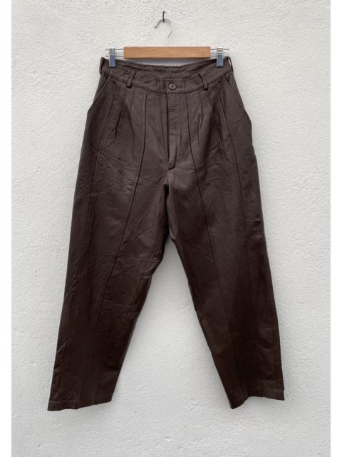 Other Designers Leather - Corin Motors Baggy Casual Leather Pants