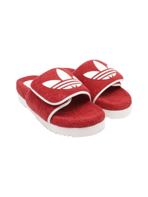 GUCCI Gucci Men's Others x adidas Monogram Slide (Authentic Pre-Loved)