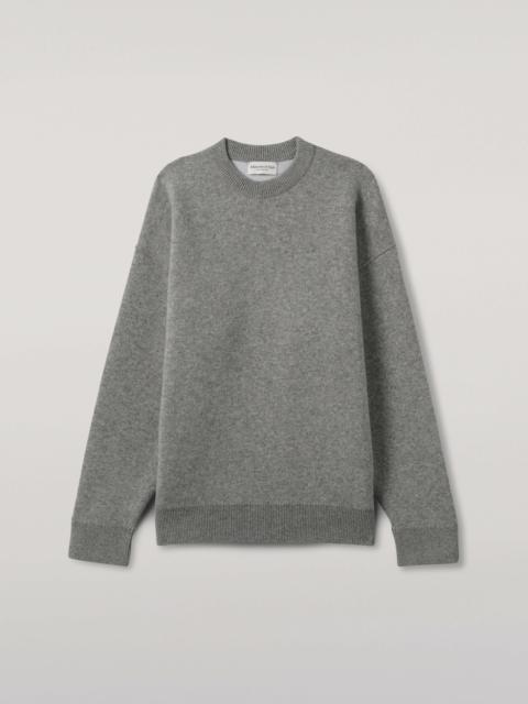 Johnstons of Elgin Double Face Grey Sweatshirt