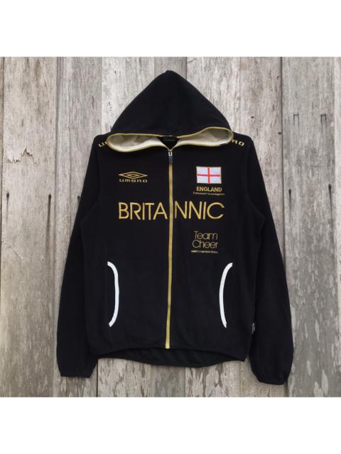 Other Designers Vintage - Vintage Umbro Brittanic Team Wear Design Hoodie Sweatshirt