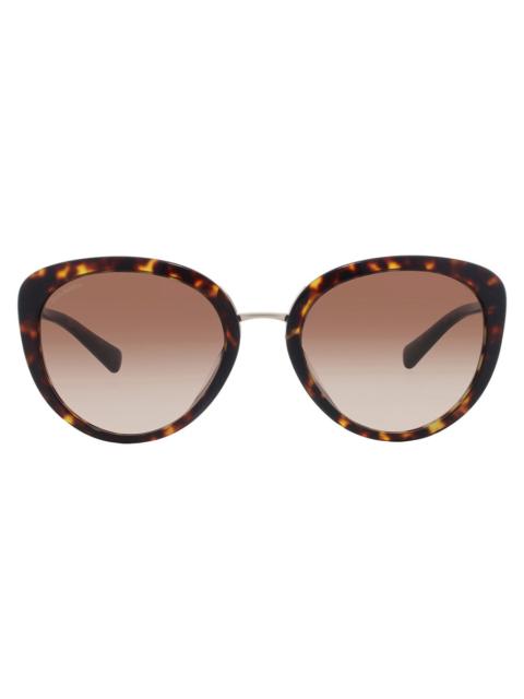 BVLGARI Bvlgari Brown Gradient Oval Ladies Sunglasses BV8226BF 504/13 54
