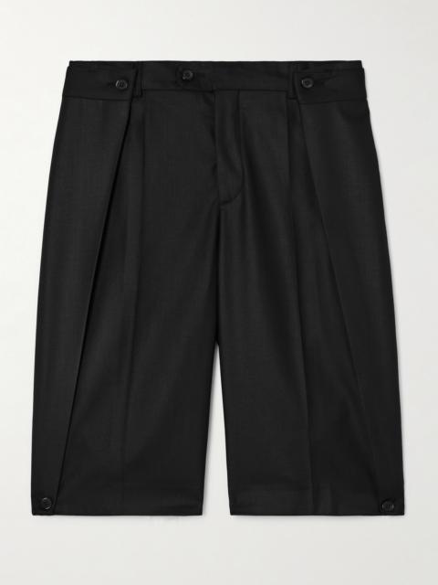 BETTTER Bibi Layered Wool-blend Shorts