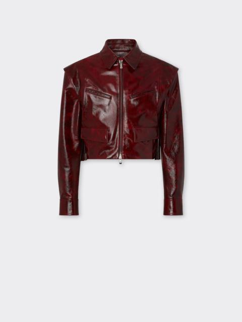 Ferrari Blouson in brushed leather
