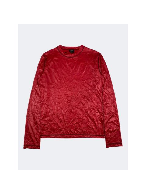 Jean Paul Gaultier Archived Crinkle Long Sleeve T-Shirt