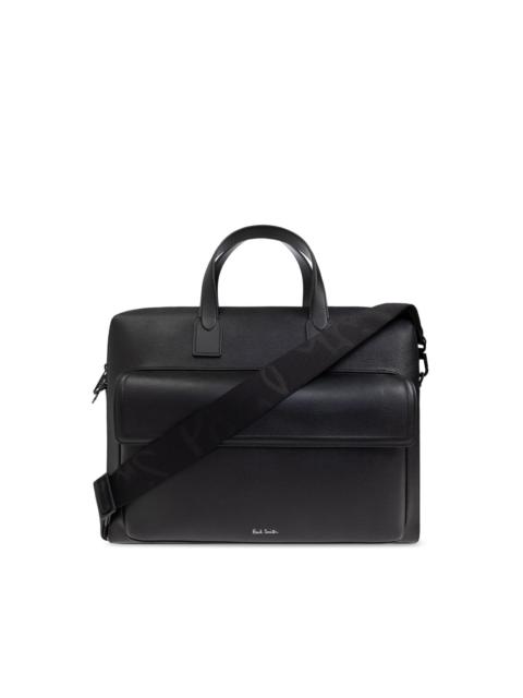 leather laptop bag