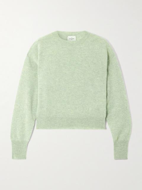 LE KASHA Menorca Mélange Organic Cashmere Sweater