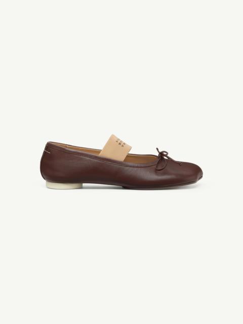 MM6 Maison Margiela Anatomic Numeric Ballerinas