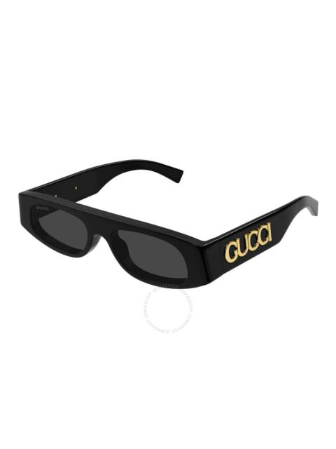 GUCCI Gucci Grey Browline Ladies Sunglasses GG1771S 001 51