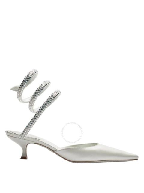 RENE CAOVILLA Rene Caovilla Cleo 50 Crystal Pointed-Toe Pumps