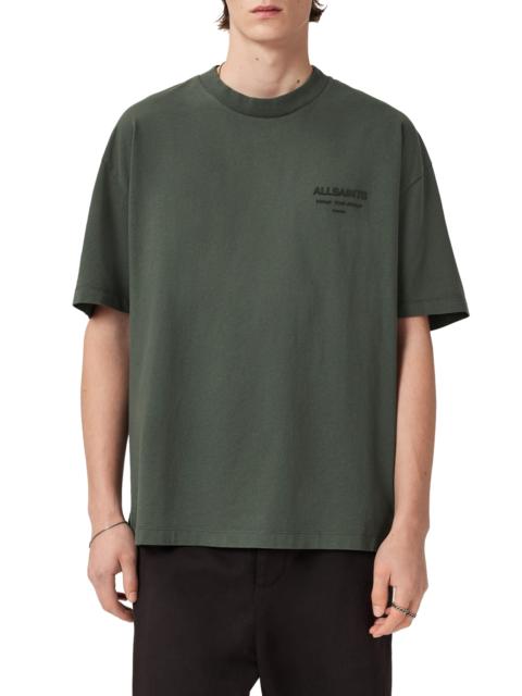 ALLSAINTS AllSaints Xander Crewneck T-Shirt in Maple Green at Nordstrom