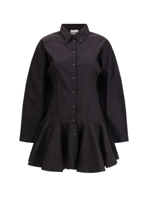 GANNI Ganni Women Short Chemisier Dress