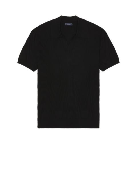 FRESCOBOL CARIOCA Rino Jacquard Knit Polo