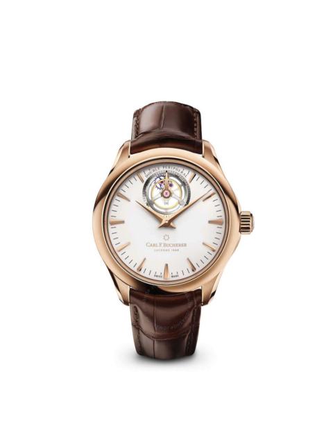 Other Designers Carl F. Bucherer Manero Tourbillon Double Peripheral Automatic Silver Dial Men's Watch 00.10920.03.1