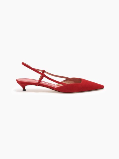 CAROLINA HERRERA Slingback Kitten Heels
