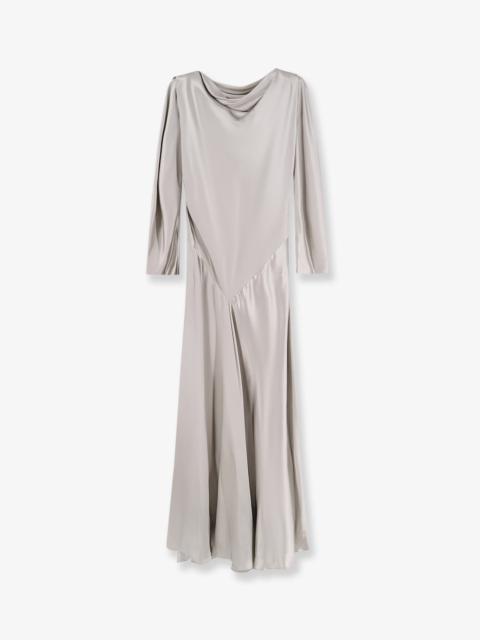 Other Designers Alberta Ferretti Women Satin Long Dress