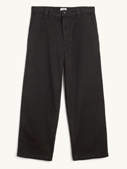 Corridor WIDE TWILL PANT - BLACK