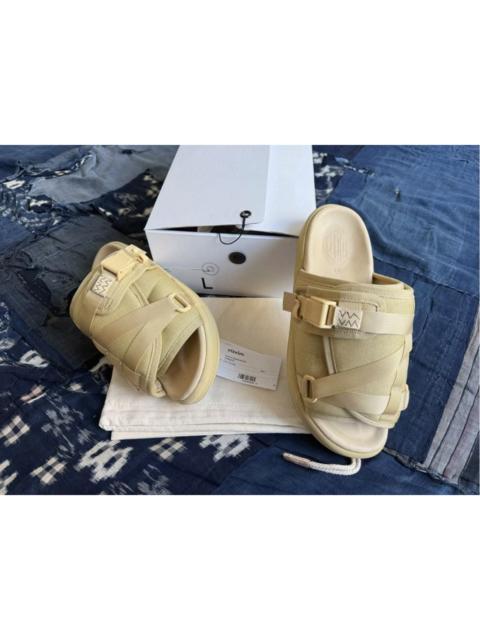 visvim VISVIM 25SS SPOT CHRISTO Nylon Slippers in Mustard