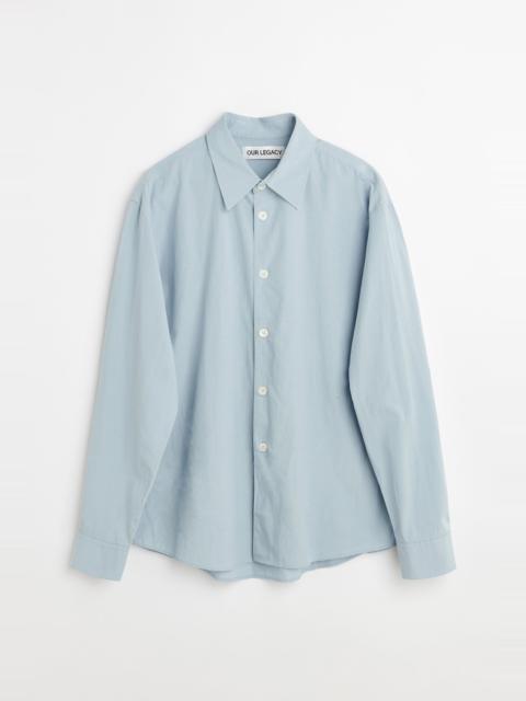 Our Legacy Beyond Shirt Powder Blue Liquid Poplin