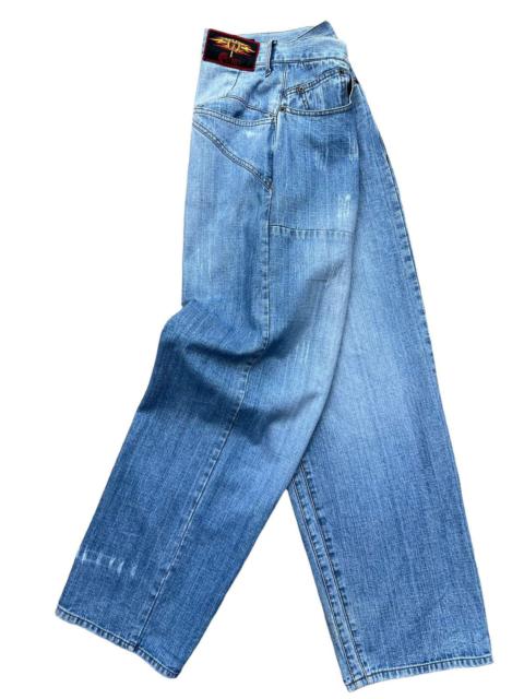 Other Designers JNCO - Vintage Y2k Fubu Baggy Denim Jeans 30x31