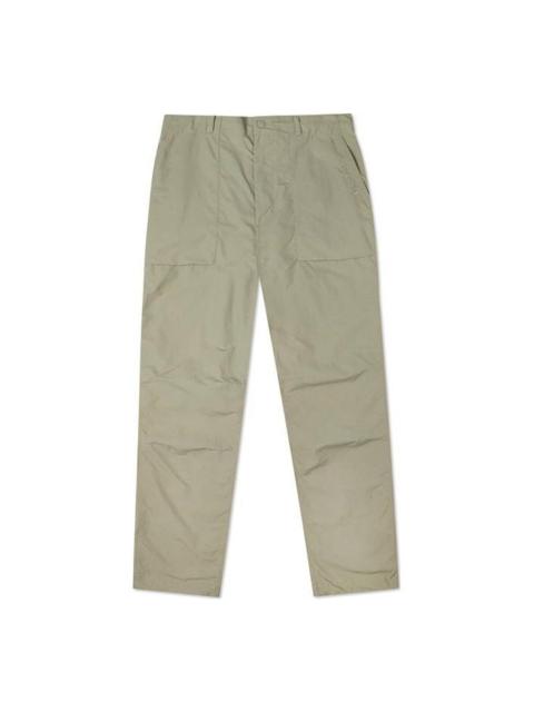 Converse Men's Converse Solid Color Woven Straight-Leg Casual Pants/Trousers light grey Green 10021100-A04
