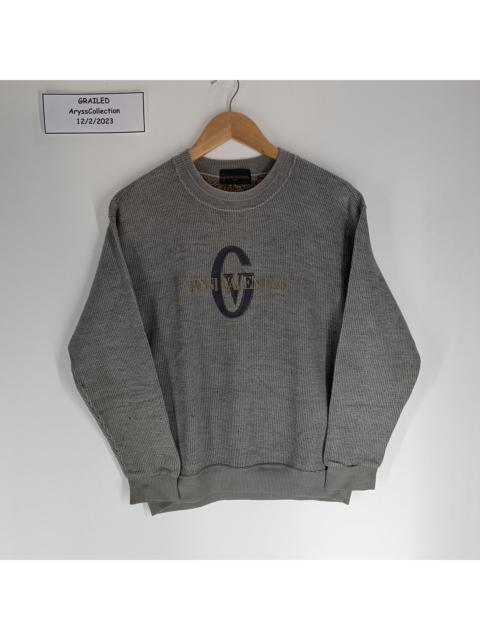 Other Designers Vintage Gianni Valentino Embroidery Logo Sweatshirt