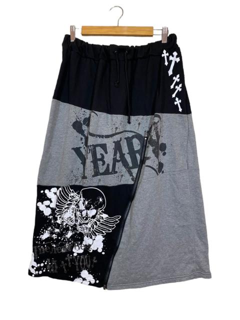 Other Designers If Six Was Nine - Dig deep cross skull maxi skulls stretchable gothic punk