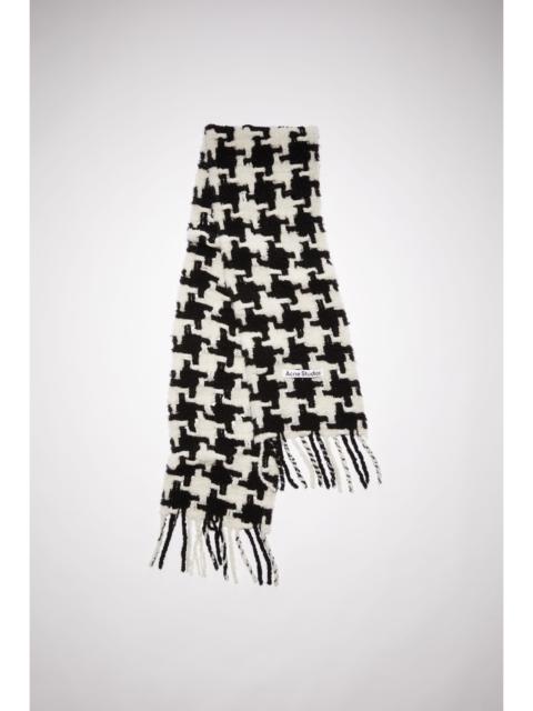 ACNE STUDIOS Unisex Houndstooth Scarf