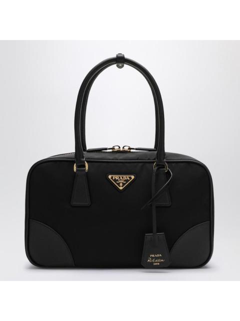 Prada Prada Re-Edition 1978 Re-Nylon And Saffiano Medium Black Top Case Women