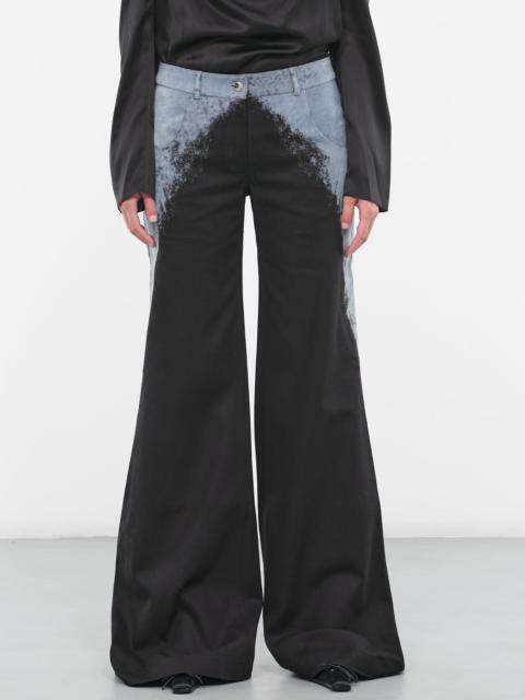 CHET LO Felted Flared Pants