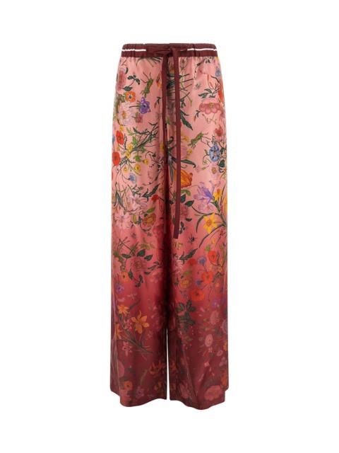 GUCCI 'flora' Print Pants