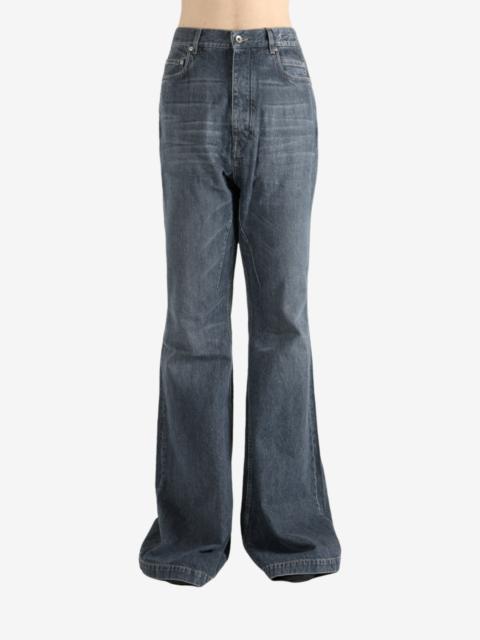 RICK OWENS DRKSHDW - Men Denim Bolan Bootcut Pants