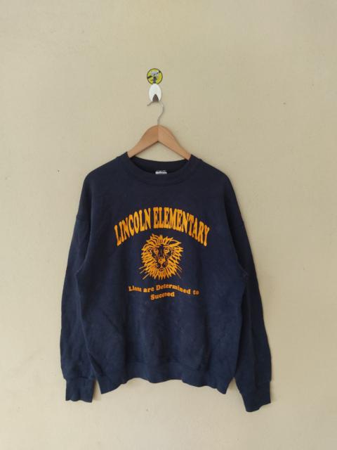 Other Designers Vintage - LINCOLN ELEMENTARY LION SWEATSHIRT