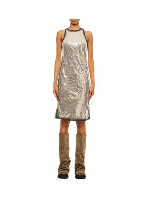 THE ATTICO Sequins Mini Dress