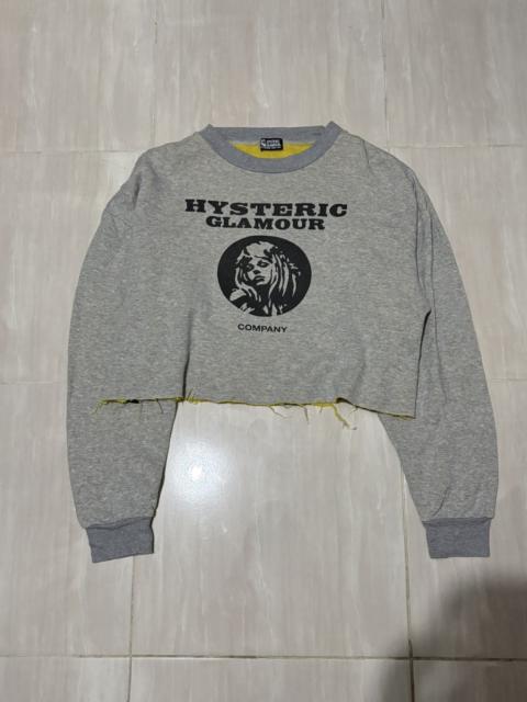 Hysteric Glamour HYSTERIC GLAMOUR COMPANY CROP SWEATER
