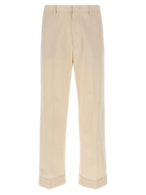 Valentino Valentino Garavani Men Valentino Garavani Turn-Up Trousers