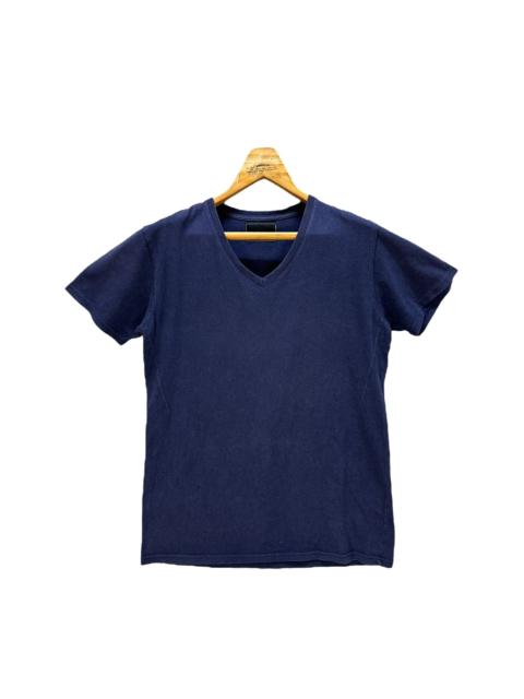NUMBER (N)INE NUMBER NINE V NECK PLAIN SHIRT #9100-56