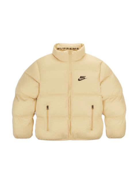 Supreme Supreme Nike Reversible Puffy Jacket Pale Yellow
