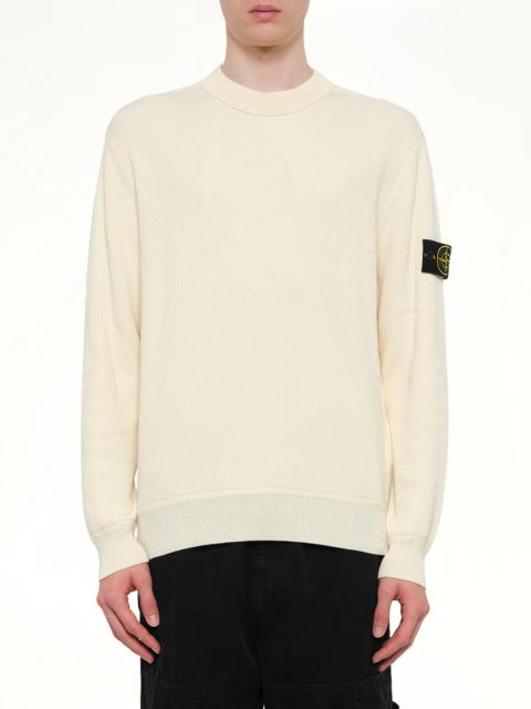 Stone Island 5100154 Crew Neck in Ivory